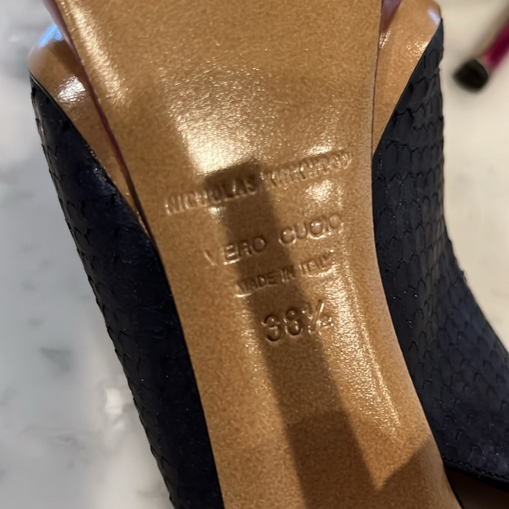 Nicholas Kirkwood
Python Platform Slingback Pump - Picture 11 of 13